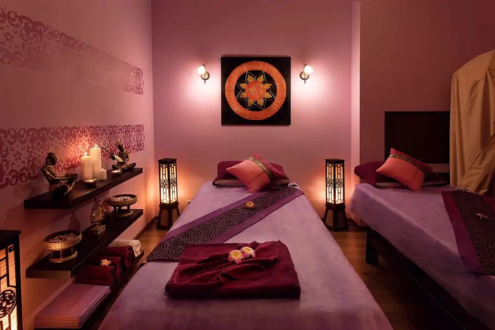 Интерьер спа салона тайского массажа Вай Тай Проспект Мира