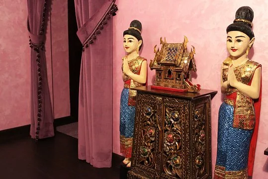 Интерьер спа салона тайского массажа Вай Тай Красная Пресня