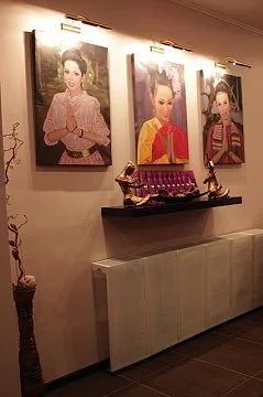 Интерьер спа салона тайского массажа Вай Тай Красносельская