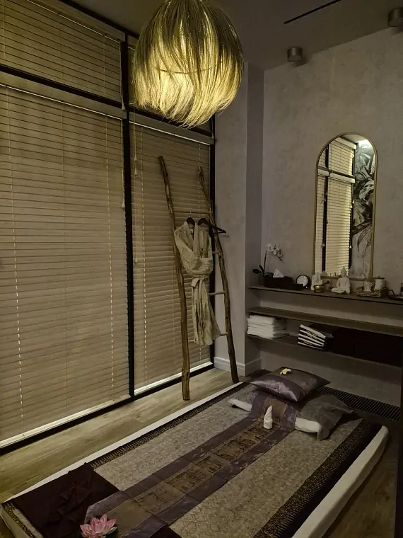 Интерьер спа салона тайского массажа Вай Тай Сити Бэй