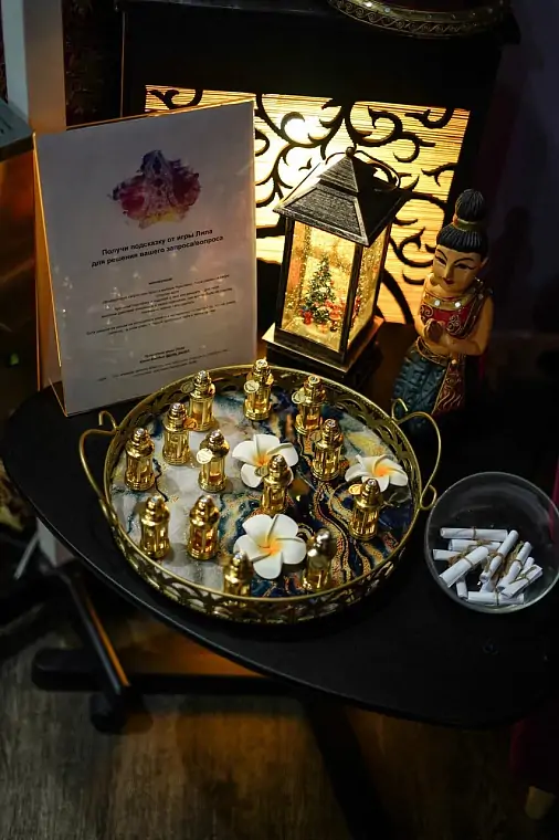 Интерьер спа салона тайского массажа Вай Тай Мичурино