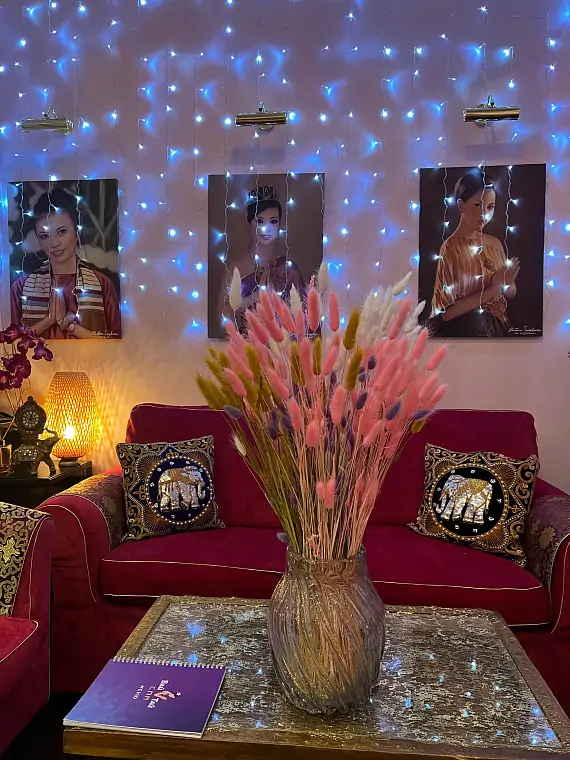 Интерьер спа салона тайского массажа Вай Тай Коньково