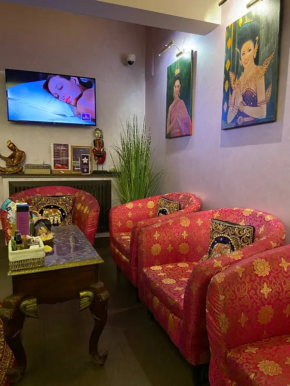Интерьер спа салона тайского массажа Вай Тай Свободы