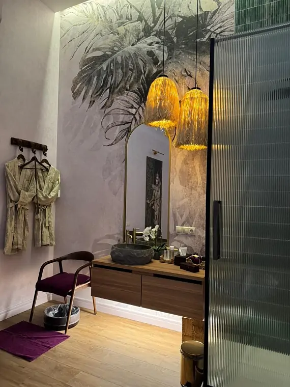 Интерьер спа салона тайского массажа Вай Тай Сити Бэй