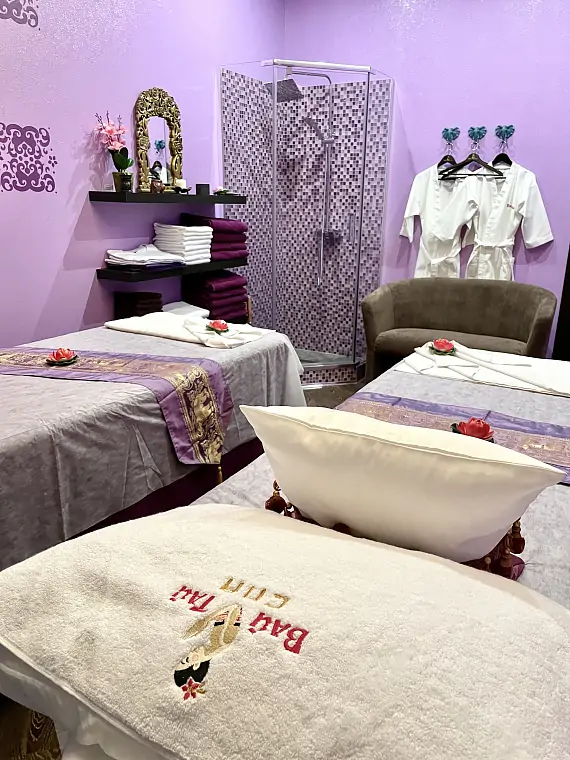 Интерьер спа салона тайского массажа Вай Тай Домодедовская