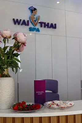 Интерьер спа салона тайского массажа Вай Тай Петербург