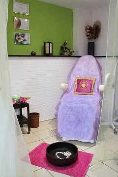 Интерьер спа салона тайского массажа Вай Тай Жукова
