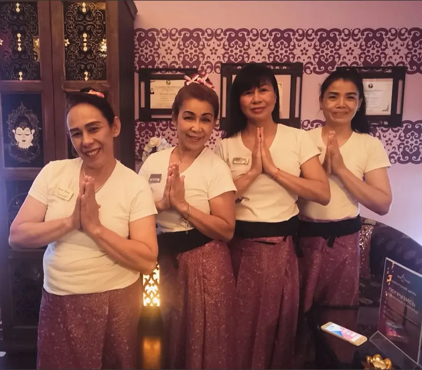 Интерьер спа салона тайского массажа Вай Тай Одинцово