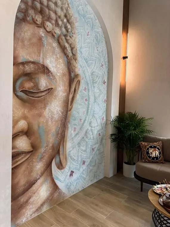 Интерьер спа салона тайского массажа Вай Тай Сити Бэй