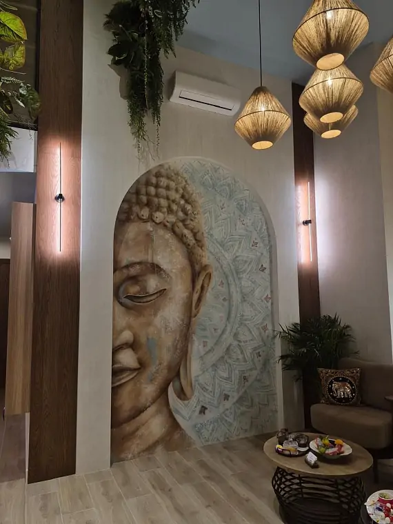 Интерьер спа салона тайского массажа Вай Тай Сити Бэй