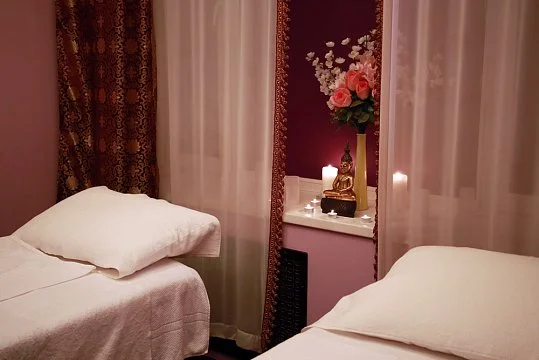 Интерьер спа салона тайского массажа Вай Тай Третьяковская