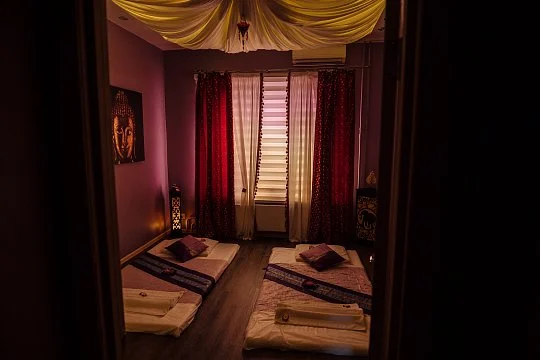 Интерьер спа салона тайского массажа Вай Тай Мичурино