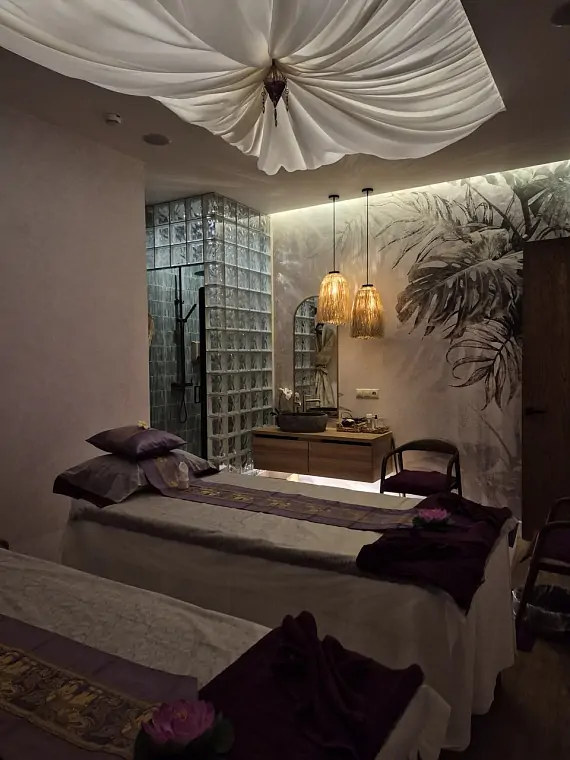 Интерьер спа салона тайского массажа Вай Тай Сити Бэй