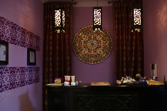 Интерьер спа салона тайского массажа Вай Тай Ходынка