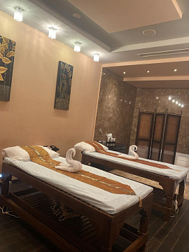 Интерьер спа салона тайского массажа Вай Тай Киевская